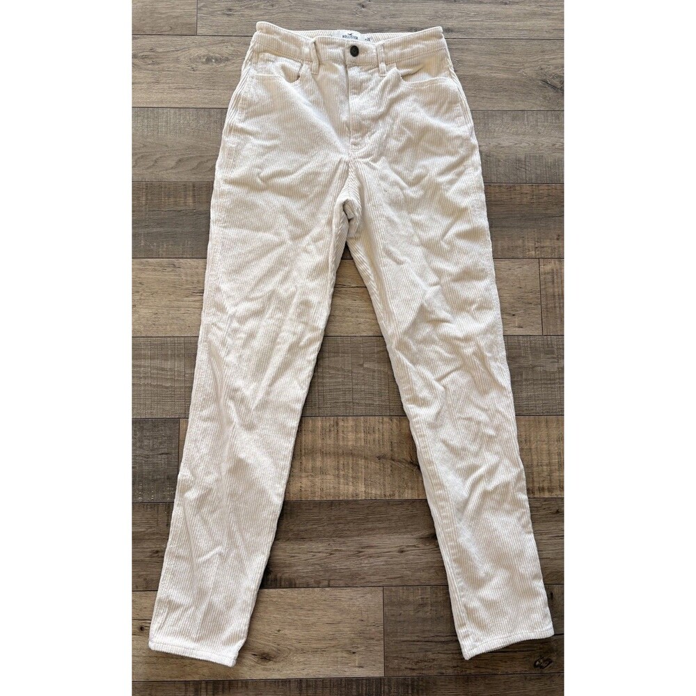Hollister Women’s Ultra High Rise Corduroy Pants - Size 3/28” Waist
